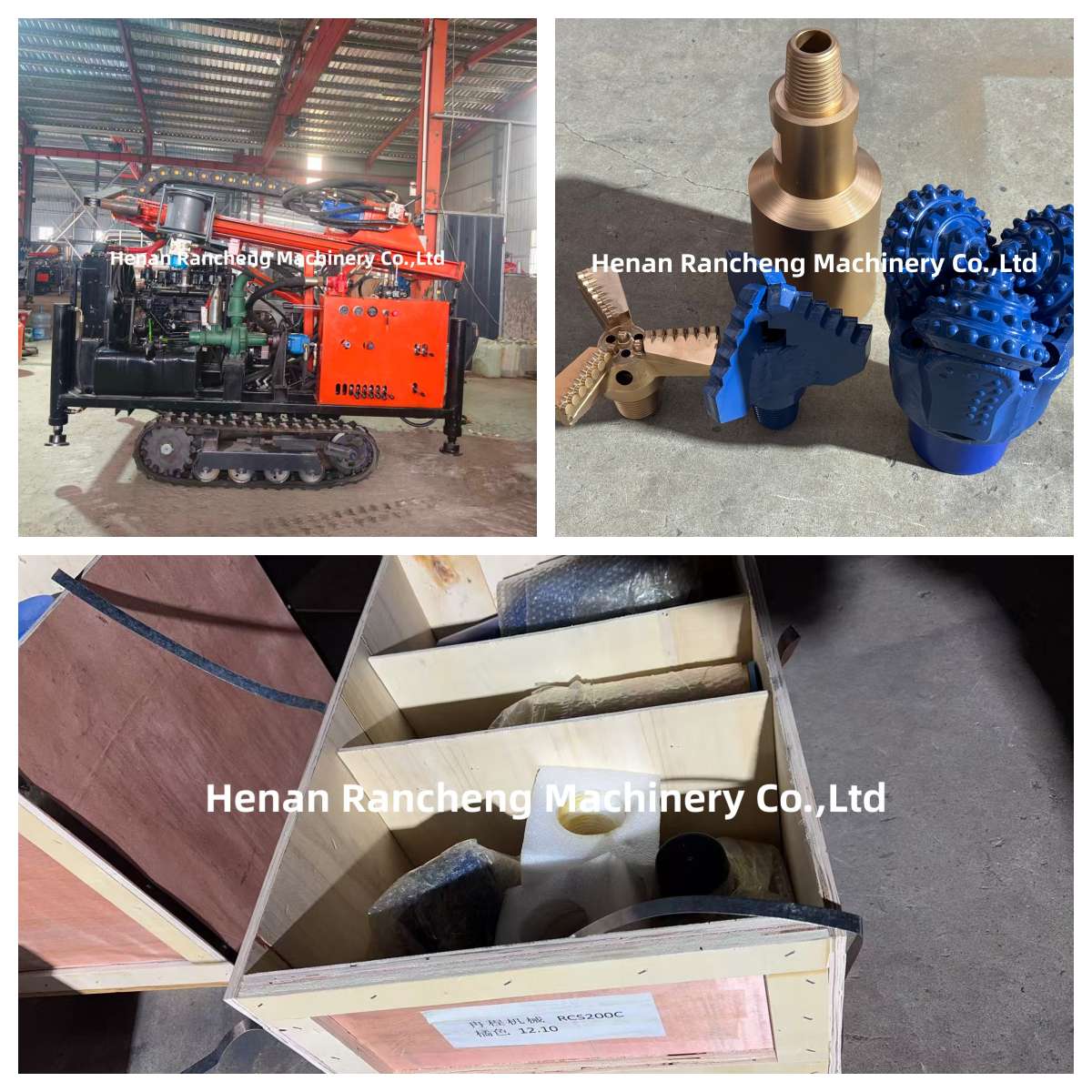 RCS200C Mini Water Well Drilling Machine package RCS200C Mini Water Well Drilling Machine package